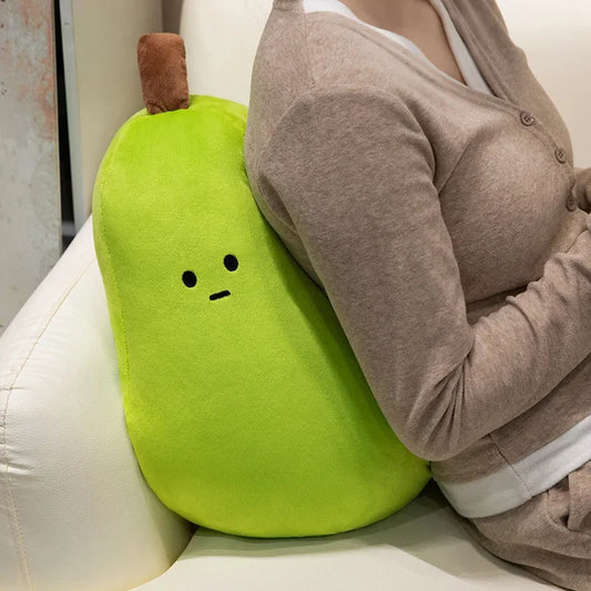 Kawaii Pear Plushie – Soft & Adorable